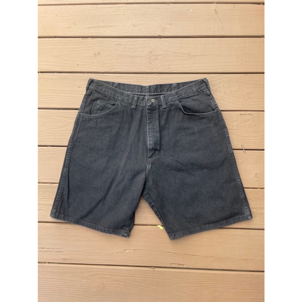 Y2K Wrangler Black Denim Shorts